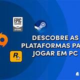plataformas de jogos